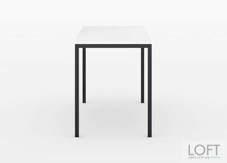 Письмовий стіл Model 3 1200x600 Альба чорний