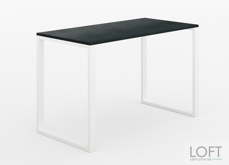 Письмовий стіл Model 2 1200x600 Чорний білий